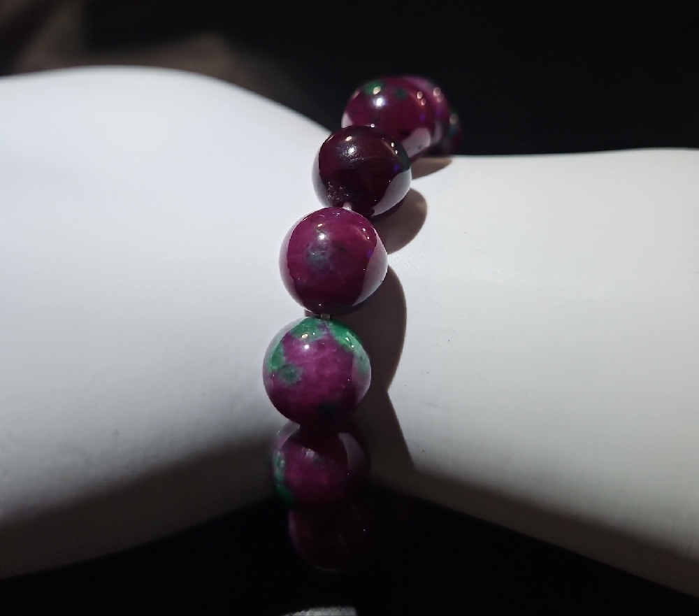 Amazing Ruby Zoisite Bracelet - image 3